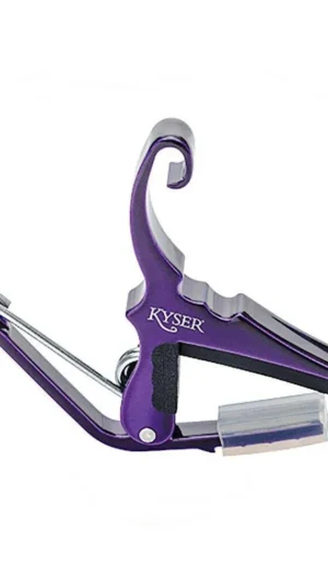 Kyser KG6P  6-String Quick-Change Capo for Acoustic Guitars - Deep Purple