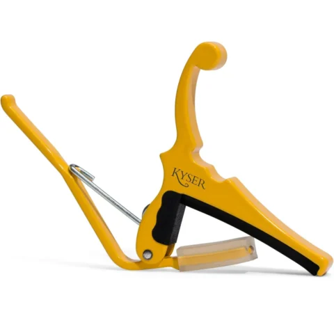 Kyser Electric Guitar Capo Quick Change Fender Butterscotch