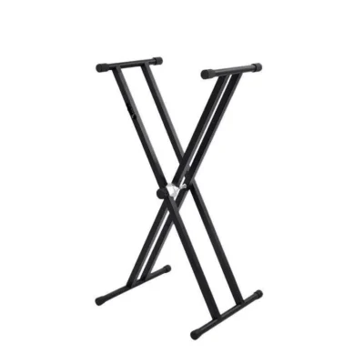 BBT Double Braced Keyboard Stand 50Kg Capacity - Adjustable Height