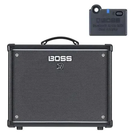 Boss Katana 50 Gen 3 Guitar Amp Bundle w/ BT-DUAL - Bluetooth Adapter