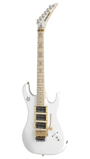 Kramer Electric Guitar Jersey Star - Maple Neck - Alpine White
