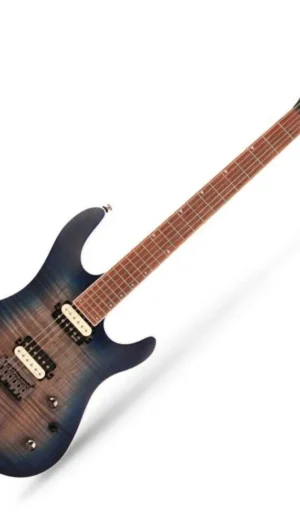 Cort KX300 OPCB Electric Guitar Open Pore Cobolt Burst EMG Super 77 Pickups
