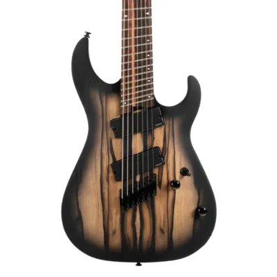 Cort KX507MS NBB 7 String Multi Scale Electric Guitar Pale Moon