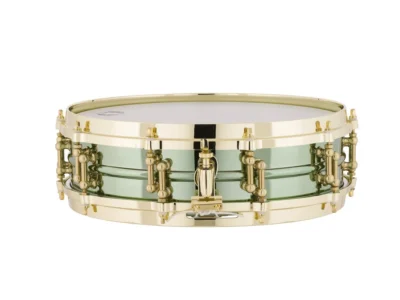 Ludwig Carl Palmer 4 x 14 Snare Drum -Green Brass
