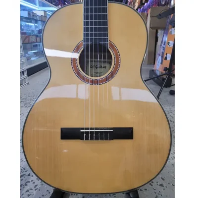LA Guitars Classical Guitar with truss rod- Full Size Gold Tuners
