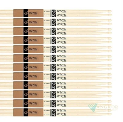 12 Pairs ProMark LA Special 5AW Drum Sticks Wood Tip LA5AW