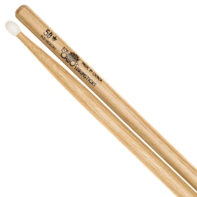 Los Cabos Red Hickory Drumsticks - 5B Nylon Tip - 3 Pairs