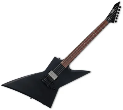 ESP LEX201BLKS 6-String RH EX-201 Electric Guitar Custom  EMG Pickup – Black Satin