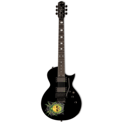 ESP LTD KH-3 SPIDER Black With Spider Graphic Electric Guitar