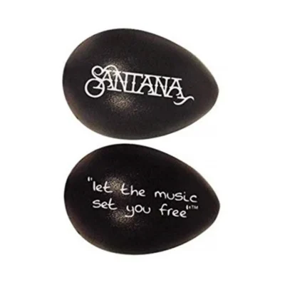 Latin Percussion LPR003-BK Rhythmix Eggs - 1 Pair Santana Black