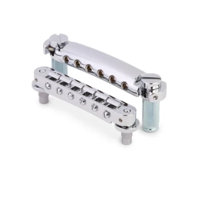 TonePros LPS02 Tune-o-matic Bridge and Tailpiece Set Chrome