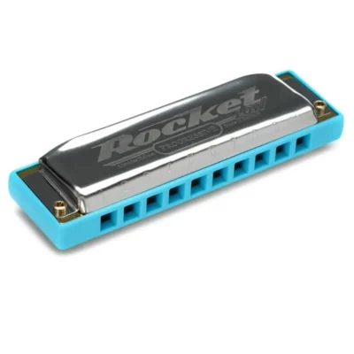 Hohner Rocket Low Harmonica - Key of Low D - Tuned 1 Octave below standard Harp