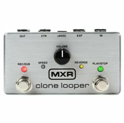 MXR Clone Looper Guitar Effects Pedal 6-minute Looper Pedal with Time Stretch