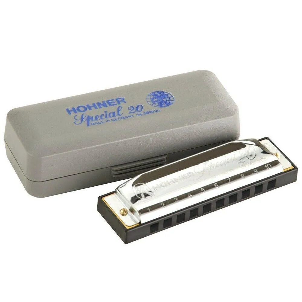 Hohner Special 20 Diatonic Harmonica - 10 holes 20 reeds - Key of E