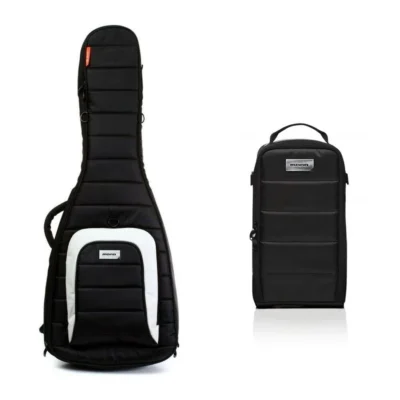 MONO M80 Classic Electric Guitar Case - Jet Black with MONO M80 Tick 2.0 Black