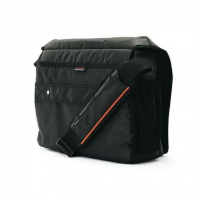 Mono Stealth Relay Messenger Bag - Black Designed for Travel