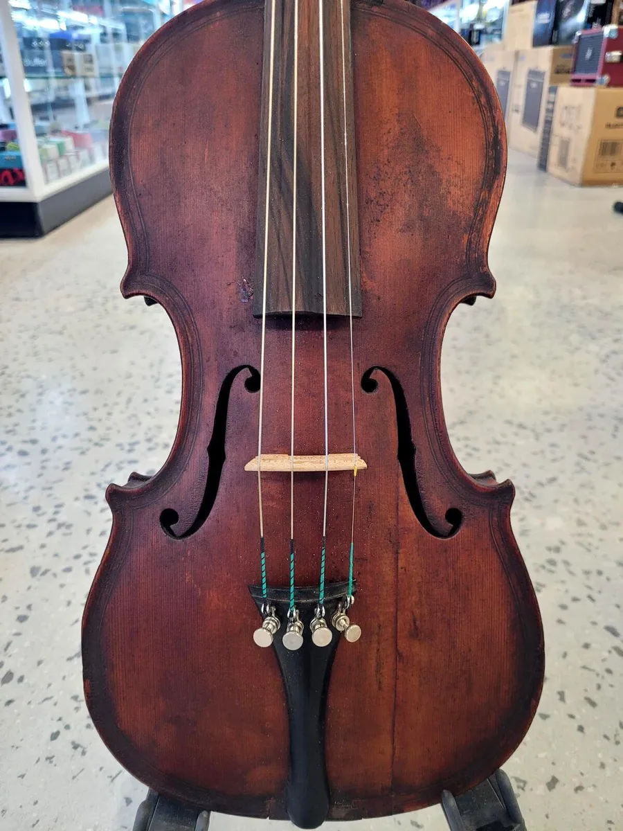 Fine old Maggini Model 4/4 Violin Unlabeled late 1800's - Setup ready to play