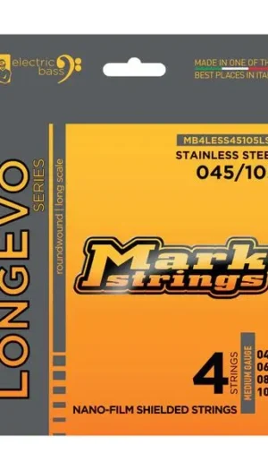 MarkBass LongEvo Stainless Steel Bass Strings 45 - 105