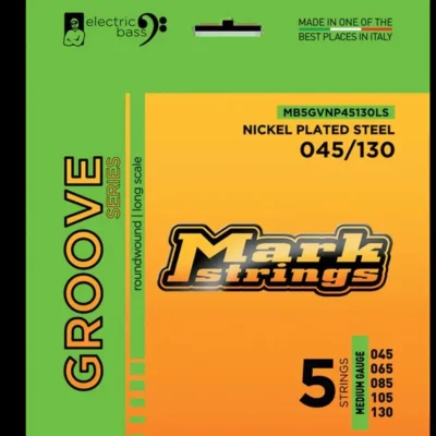 MARKBASS GROOVE SERIES – Electric Bass Strings - 5 STRING 45 - 130