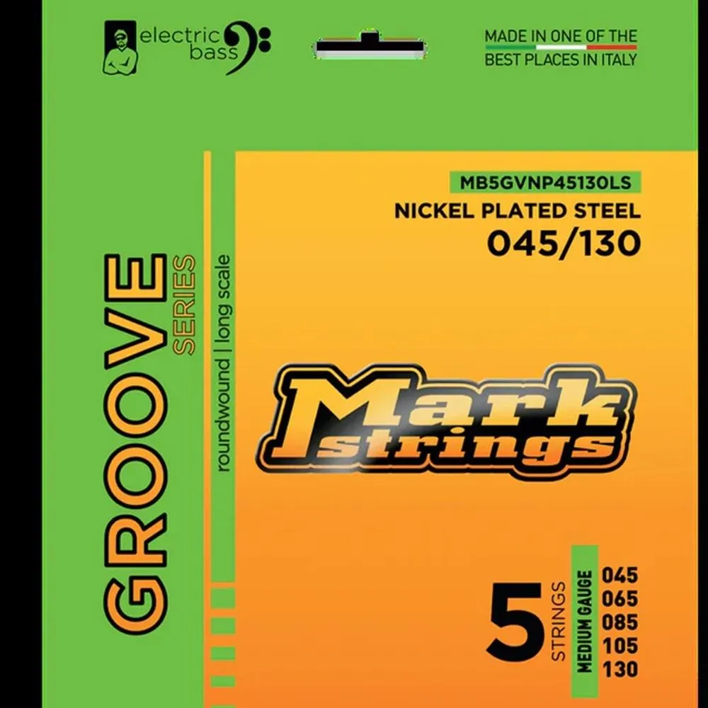MARKBASS GROOVE SERIES – Electric Bass Strings - 5 STRING 45 - 130