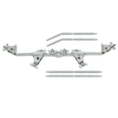 Meinl Percussion Multi Clamp 4 Mount Includes 2 Straight Rods 2 angled Rods