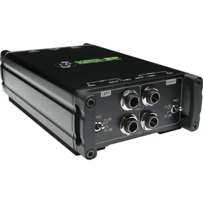 Mackie MDB-2P 2-Channel Stereo Passive Direct Box