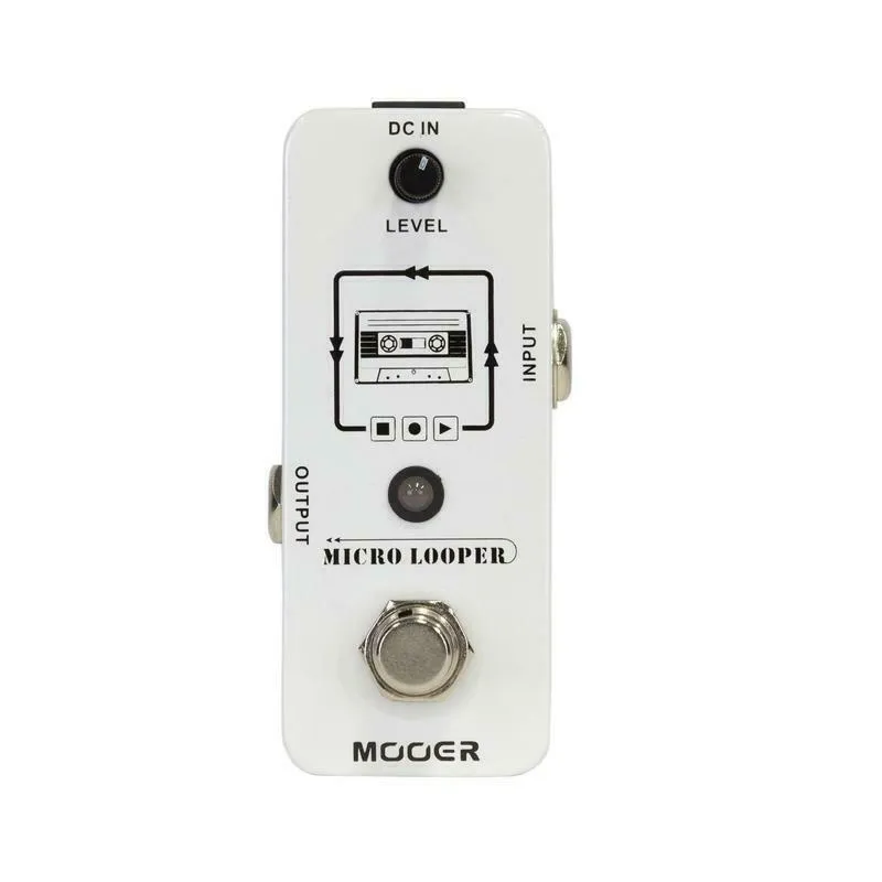 Mooer Micro Looper 30 minute Loop Recording Guitar Effects Pedal