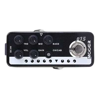 Mooer 'Brown Sound 015' Digital Micro Preamp Guitar Effects Pedal