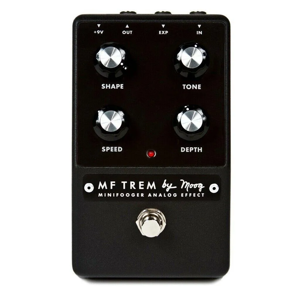 Moog MF Trem Minifooger Tremolo Pedal Guitar Effects Pedal MFTREM