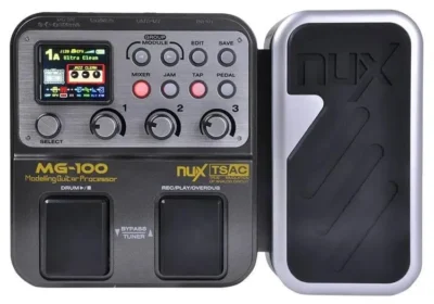 NUX MG100 Guitar  Modelling Effects Processor PEDAL