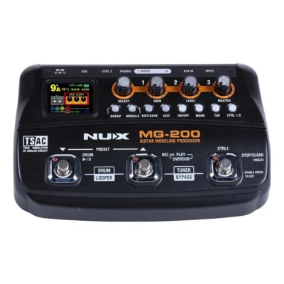 NUX MG200 Guitar  Modelling Effects Processor PEDAL