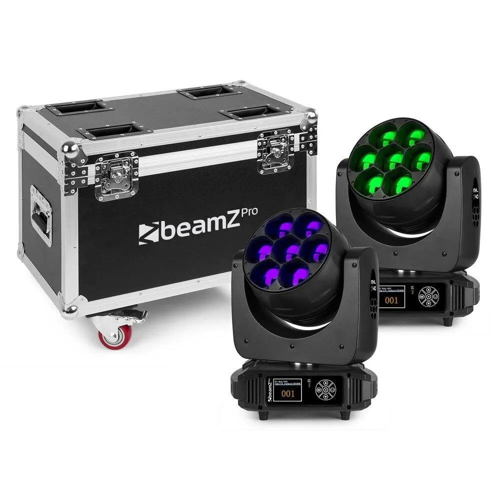 Beamz PRO MHL740 Moving Head Zoom 7x40W