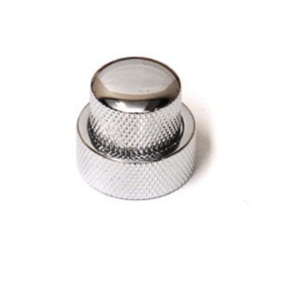 Stacked Concentric Knob - Chrome - For Use with CTS Stacked Concentric Pots