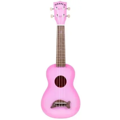Kala Makala Dolphin Series Sporano Ukulele Pinkburst  Gloss with Bag