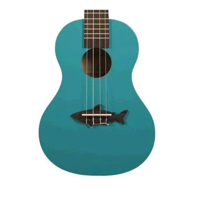 Kala Makala Shark Series Sporano Ukulele Blue Sea with Bag
