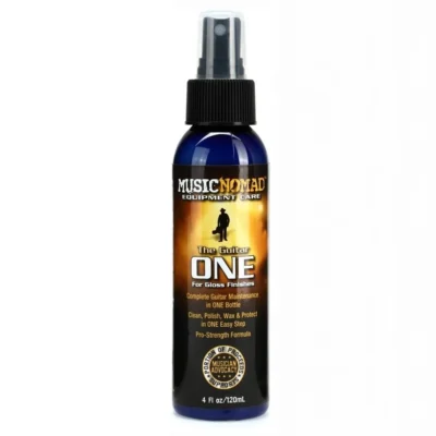 Music Nomad The Guitar One All in 1 Cleaner, Polish & Wax - 4-oz. Bottle