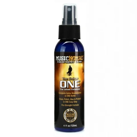 Music Nomad The Guitar One All in 1 Cleaner, Polish & Wax - 4-oz. Bottle