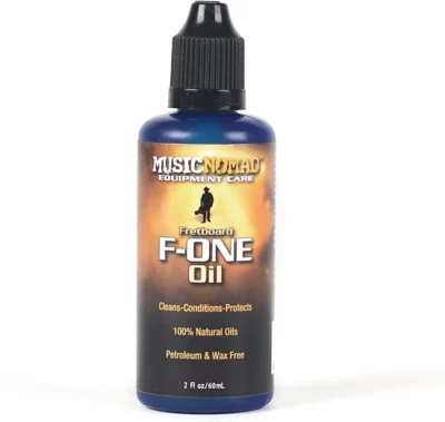 MusicNomad F-ONE Oil Fretboard Cleaner & Conditioner - 2-oz. Bottle