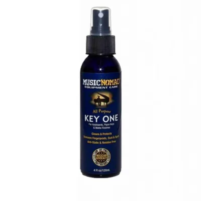 MusicNomad Key ONE All-purpose Cleaner for Keyboards, Keys, and Matte Piano Finishes