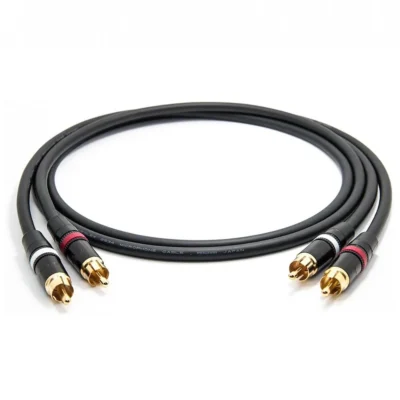 Mogami WR06 Stereo Audio 2 RCA to 2 RCA audio patch cable, 6 ft. long