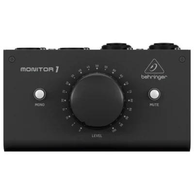 The Behringer Premium Passive Stereo MONITOR1 Monitor And Volume Controller