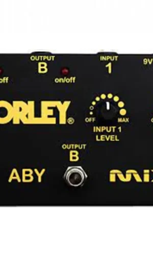 Morley Gold Series ABY MIX 2-button Switcher/Mixer Pedal
