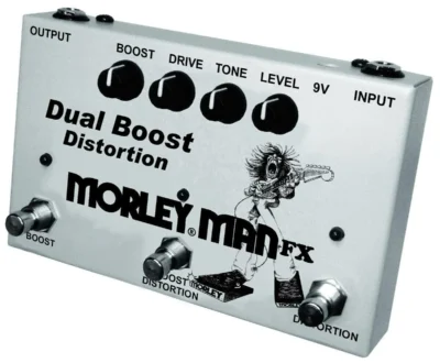 Morley MDB2 Dual Boost Distortion Guitar Effects Pedal