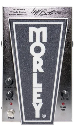 Morley PWF1 Cliff Burton Tribute Power Wah Fuzz Effects Pedal - Classic Size