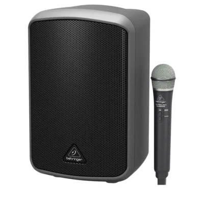 The Behringer All-In-One Portable 100-Watt Europort MPA100BT Speaker With Mic