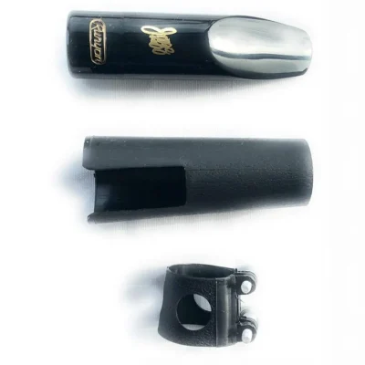 Runyon Jazz Plastic Alto Sax Mouthpiece W/ Spoiler 9 -Black