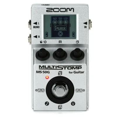 Zoom MS-50G MultiStomp Multi-effects Guitar Pedal with amp Modeling, Stompbox