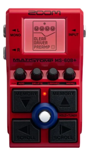 Zoom MS-60B+ Multistomp Bass Effects Pedal