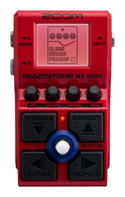 Zoom MS-60B+ Multistomp Bass Effects Pedal