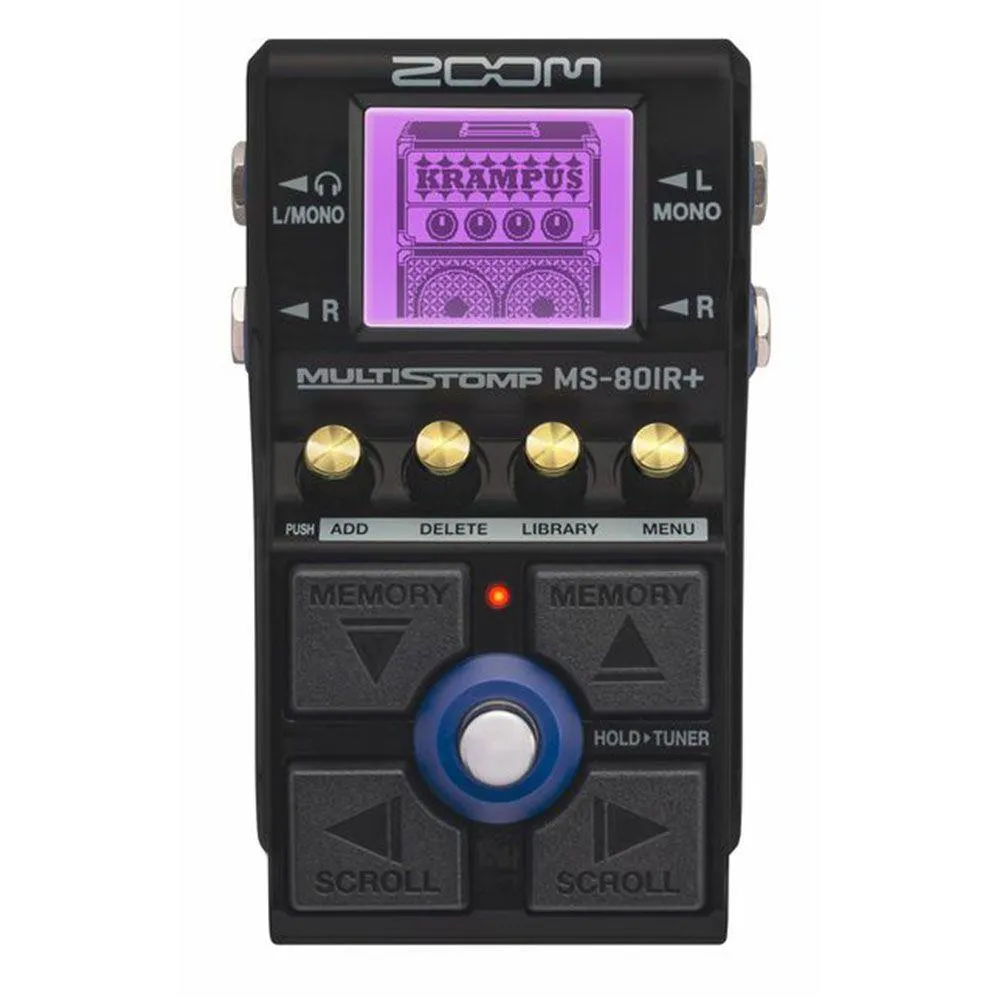 Zoom ZOOM-MS80IR-PLUS Amp Modeler Guitar Effects Pedal